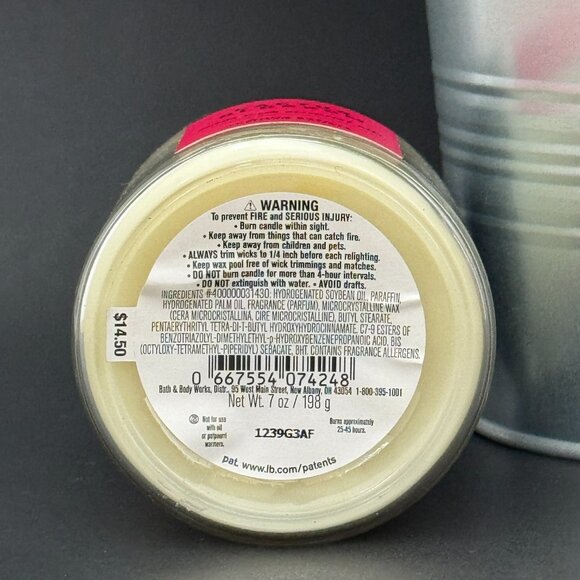 BBW Cactus Blossom White Barn Bath & Body Works Mason Jar Single Wick Candle - Picture 9 of 10